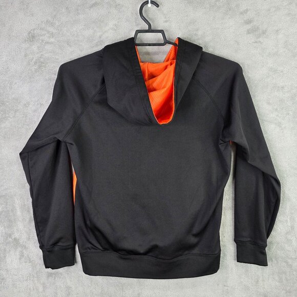 Mens Colosseum Cowboys OSU Black & Orange Full Zip Hoodie Jacket Polyester XXL - Picture 6 of 10